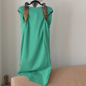 ❇️ GAP - Brand New 'City Chic' Basic Green Dress